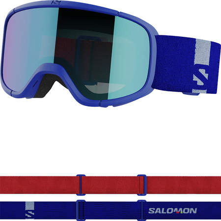 JUNIORSKIE GOGLE SALOMON LUMI Race Blue 2026