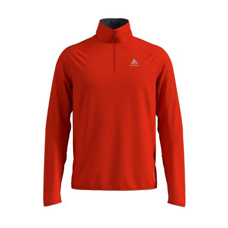 BLUZA TECHNICZNA ODLO MIDLAYER 1/2 ZIP CARVE CERAMIWARM Poinciana 2020
