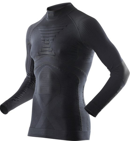KOSZULKA Z GOLFEM TERMICZNA X-BIONIC ENERGY ACCUMULATOR EVO Black