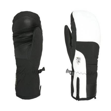 DAMSKIE RĘKAWICE LEVEL IRIS MITT W Black/White 2026