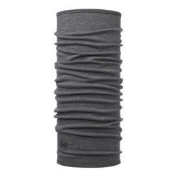 BUFF MERINO WOOL MIDWEIGHT Light Grey Melange