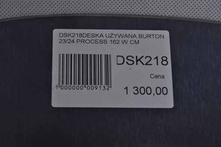 DESKA UŻYWANA BURTON PROCESS 23/24 162W NRDSK218