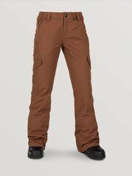 DAMSKIE SPODNIE SNOWBOARDOWE VOLCOM 19/20 BRIDGER INSULATED Copper