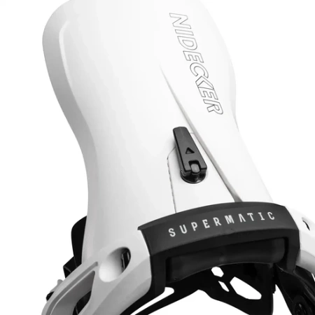 WIĄZANIA SNOWBOARDOWE NIDECKER LT SUPERMATIC  White 2026
