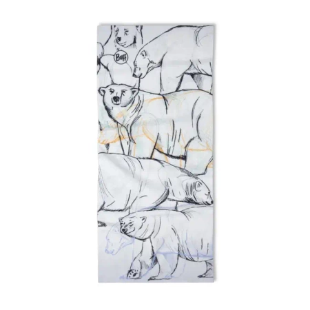 JUNIORSKI BUFF CHUSTA ORIGINAL Bargy White