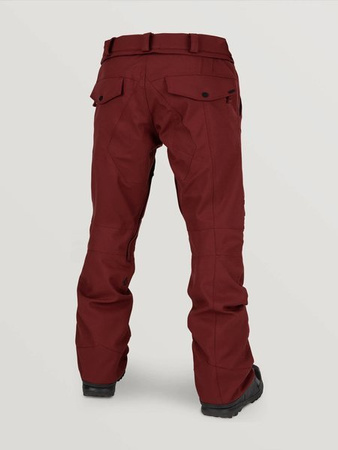 SPODNIE SNOWBOARDOWE VOLCOM 19/20 ARTICULATED Burnt Red