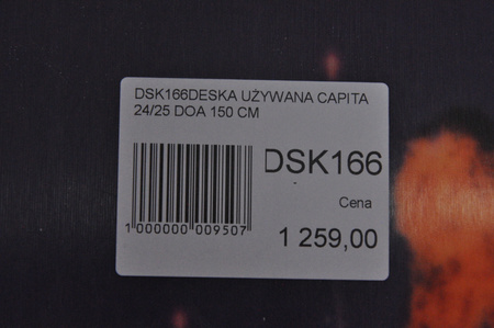 DESKA UŻYWANA CAPITA DEFENDERS OF AWESOME 24/25 150 cm NRDSK166