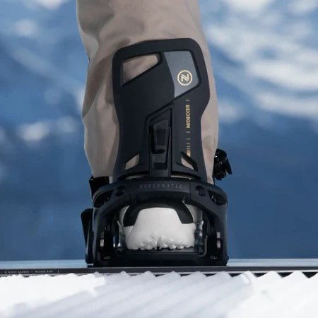WIĄZANIA SNOWBOARDOWE NIDECKER OG SUPERMATIC Black 2026