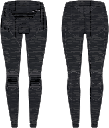 DAMSKIE SPODNIE TERMICZNE X-BIONIC APANI MERINO Black 2023