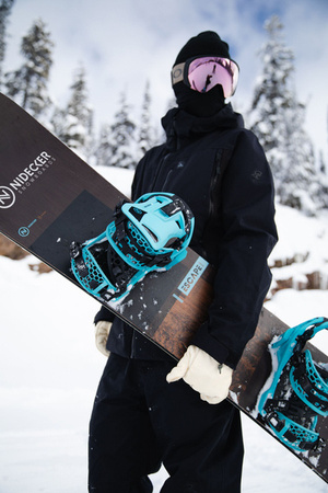 WIĄZANIA SNOWBOARDOWE NIDECKER SUPERMATIC Escape Cyan 2025