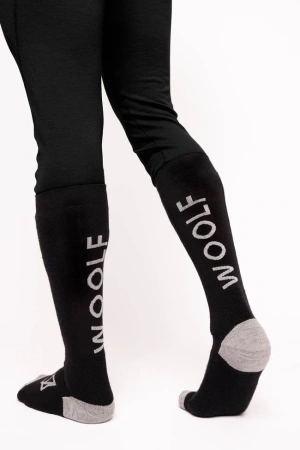 SKARPETY WOLF MERINO ULSAAK TECH Black