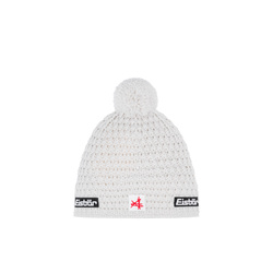 CZAPKA EISBAR TRAIL POMPON SA White
