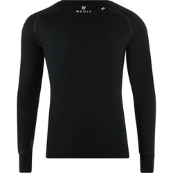 KOSZULKA TERMOAKTYWNA WOOLF MERINO TUV LS Black