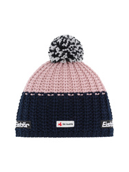 CZAPKA EISBAR REFOCUS POMPON SKA Navy/Pink