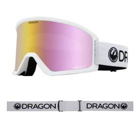 GOGLE DRAGON DX3 OTG White/Pink Ion 2025