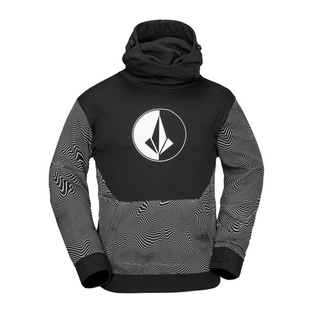 BLUZA SNOWBOARDOWA VOLCOM HYDRO RIDING HOODIE Black Print 2025