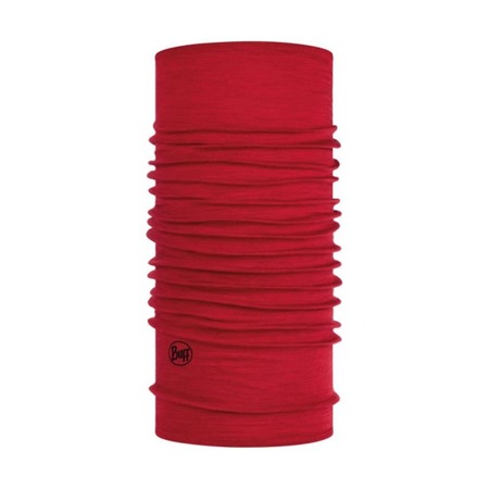 BUFF MERINO WOOL MIDWEIGHT Solid Red