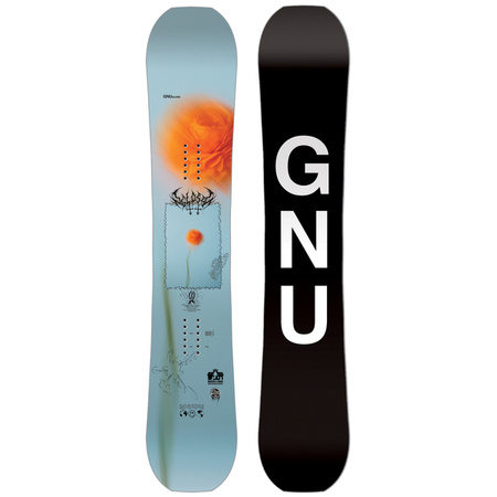 DAMSKA DESKA SNOWBOARDOWA GNU GLOSS 2025