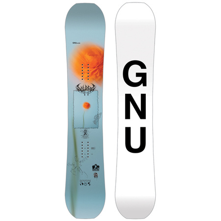 DAMSKA DESKA SNOWBOARDOWA GNU GLOSS 2025