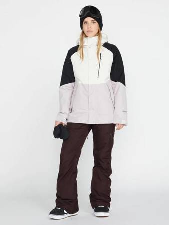 DAMSKIE SPODNIE SNOWBOARDOWE VOLCOM KNOX INS GORE TEX Black Plum 2023