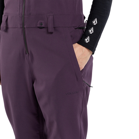 DAMSKIE SPODNIE SNOWBOARDOWE VOLCOM SWIFT BIB OVERALL Blackberry 2024