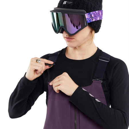 DAMSKIE SPODNIE SNOWBOARDOWE VOLCOM SWIFT BIB OVERALL Blackberry 2024