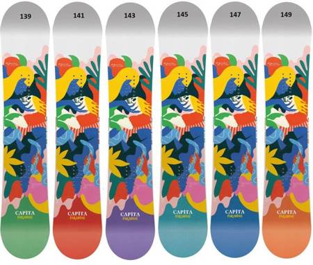 DESKA SNOWBOARDOWA CAPITA PARADISE 2023