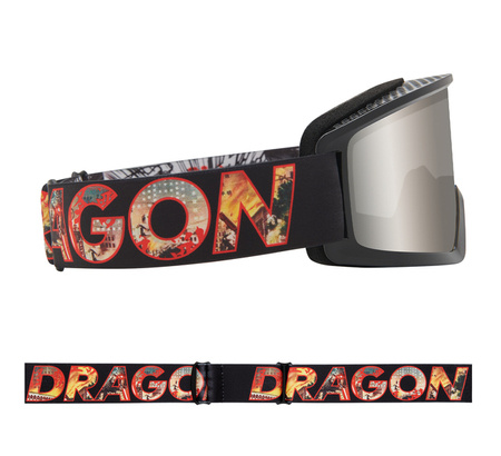 GOGLE DRAGON DX3 PLUS OTG Klash/Silver+Rose 2025