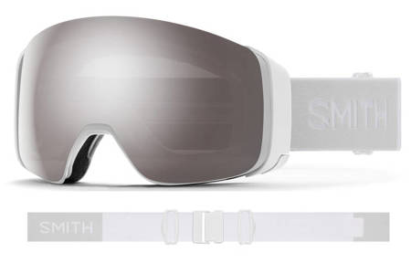 GOGLE SMITH 4D MAG White Vapor/Sun Platinum Mirror 2025