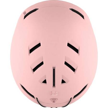 JUNIORSKI KASK NARCIARSKI SALOMON HUSK Tropical Peach 2024