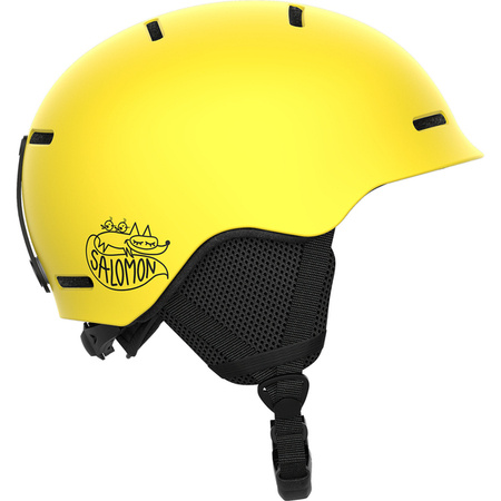 JUNIORSKI KASK NARCIARSKI SALOMON ORKA Vibrant Yellow 2025