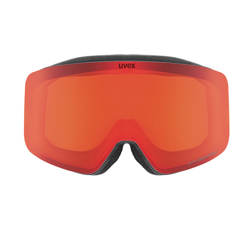 JUNIORSKIE GOGLE UVEX PWDR FM Black Matt 2025