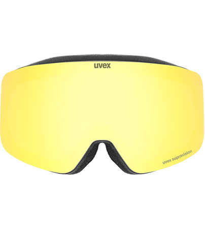 JUNIORSKIE GOGLE UVEX PWDR FM Black Matt 2025