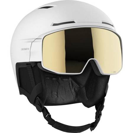 KASK NARCIARSKI SALOMON DRIVER PRO SIGMA White 2023