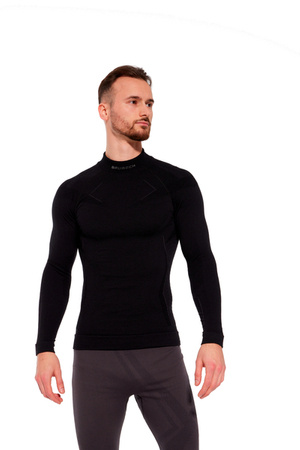 MĘSKA KOSZULKA TERMICZNA BRUBECK EXTREME MERINO Black