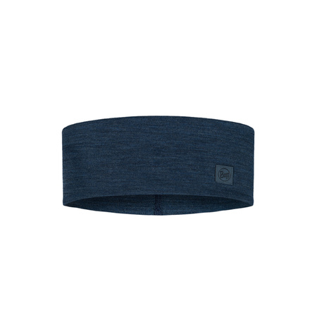 OPASKA BUFF MERINO WIDE Solid Night Blue