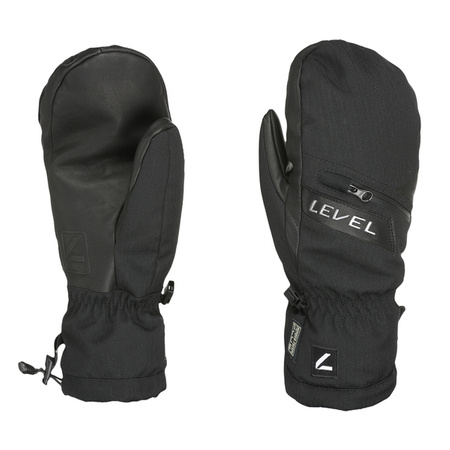 RĘKAWICE LEVEL SWITCHBACK MITTEN Black 2025