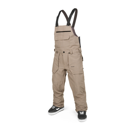 SPODNIE SNOWBOARDOWE VOLCOM ROAN BIB OVERALL Chestnut Brown 2025