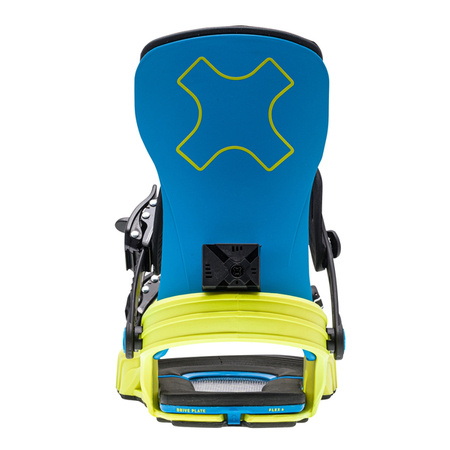 WIĄZANIA SNOWBOARDOWE BENT METAL AXTION Blue/Green 2024