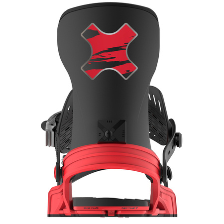 WIĄZANIA SNOWBOARDOWE BENT METAL AXTION Red/Black 2025