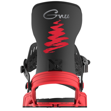 WIĄZANIA SNOWBOARDOWE BENT METAL AXTION Red/Black 2025