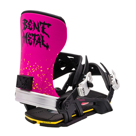 WIĄZANIA SNOWBOARDOWE BENT METAL TRANSFER Black/Pink 2024