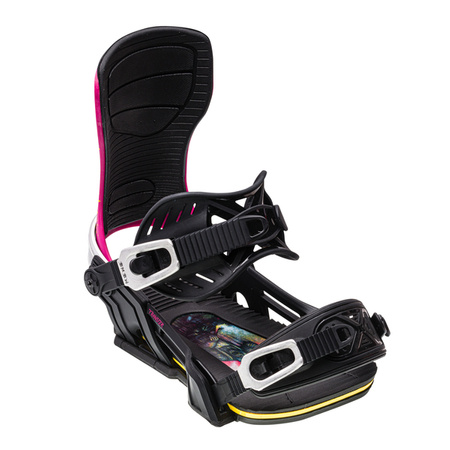 WIĄZANIA SNOWBOARDOWE BENT METAL TRANSFER Black/Pink 2024