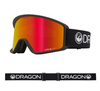 GOGLE DRAGON DXT OTG Black/Red 2025