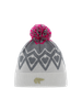 JUNIORSKA CZAPKA EISBAR ZIGGY OS POMPON White/Grey